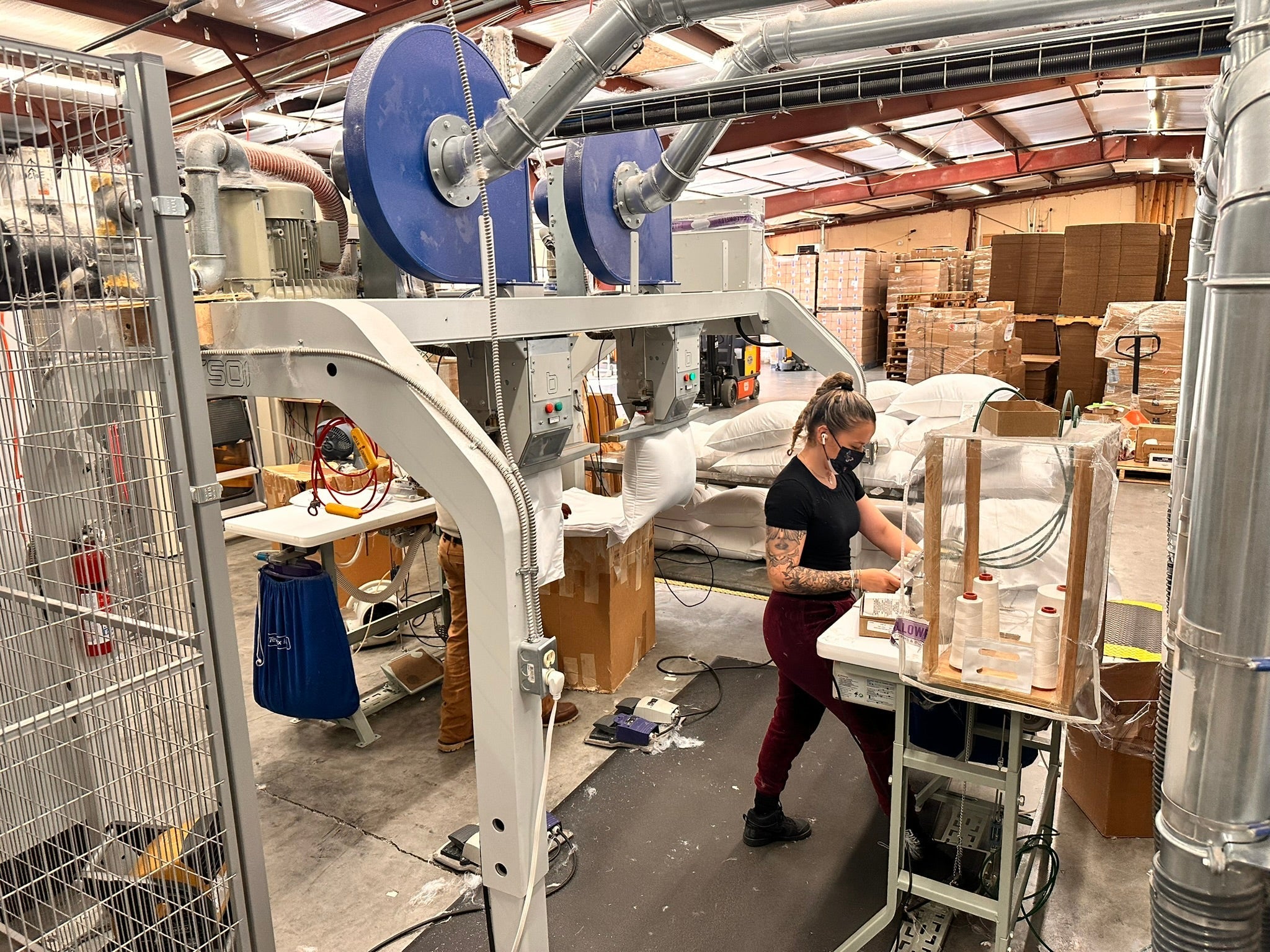 How Our Pillow Inserts Are Made | Pillowflex