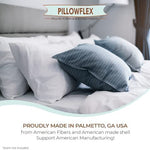 Pillowflex Synthetic Down Pillow Insert - 12x20 Down Alternative Pillow, Ultra Soft, Small Rectangle, Lumbar, Travel, Neck, Sleeping Pillow - 1 Decorative Pillow Form