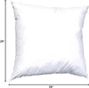 Pillowflex Synthetic Down Pillow Insert - 28x28 Down Alternative, Ultra Soft Large Square European Throw Pillow, Couch Euro Sham, Bed - 1 Decorative Form