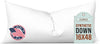 Pillowflex Synthetic Down Pillow Insert - 16x48 Down Alternative Pillow, Ultra Soft, Large Rectangle Body Sleeping Pillow, Lumbar, Long, Back - 1 Decorative Pillow Form