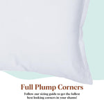 Pillowflex Synthetic Down Pillow Insert - 14x38 Down Alternative Pillow, Ultra Soft, Large Rectangle Body Sleeping Pillow, Lumbar, Long, Back - 1 Decorative Pillow Form