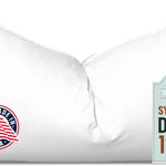 12x18 Pillow Form Insert Filled with Down Alternative Fiber