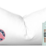 12x16 Pillow Form Insert Filled with Down Alternative Fiber