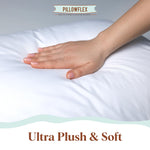 Pillowflex Synthetic Down Pillow Insert - 21x27 Down Alternative Pillow, Ultra Soft Oversized Standard Bed Sleeping Pillow, Large Rectangle Sham - 1 Decorative Pillow Form