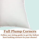 Pillowflex Synthetic Down Pillow Insert - 20x60 Down Alternative, Ultra Soft Body Pillow, Large Queen Body Bed Sleeping Pillow - 1 Decorative Pillow Form
