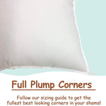 Pillowflex Synthetic Down Pillow Insert - 22x28 Down Alternative Pillow, Ultra Soft Oversized Standard Bed Sleeping Pillow, Large Rectangle Sham - 1 Decorative Pillow Form