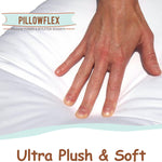 Pillowflex Synthetic Down Pillow Insert - 12x36 Down Alternative Pillow, Ultra Soft, Large Rectangle Body Sleeping Pillow, Lumbar, Long, Back - 1 Decorative Pillow Form