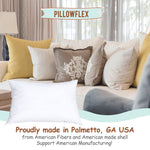 Pillowflex Synthetic Down Pillow Insert - 20x26 Down Alternative Pillow, Ultra Soft Standard Bed Sleeping Pillow, Large Rectangle Sham - 1 Decorative Pillow Form