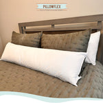 Pillowflex Synthetic Down Pillow Insert - 14x24 Down Alternative Pillow, Ultra Soft, Large Rectangle, Lumbar, Travel, Neck, Sleeping Pillow - 1 Decorative Pillow Form