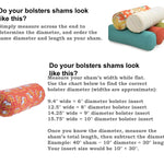 Pillowflex Bolster Pillow 10 Inch - White Round Soft Roll Pillow with Plush Polyester Filling, Comes in a Poly-Cotton Shell, Odorless, Lint, and Dust-Free, No Lumps Stuffing for Pillows