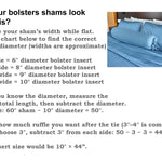 Pillowflex Bolster Pillow 10 Inch - White Round Soft Roll Pillow with Plush Polyester Filling, Comes in a Poly-Cotton Shell, Odorless, Lint, and Dust-Free, No Lumps Stuffing for Pillows