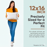 What Size Pillow Insert do I use for a 12x16 Pillow Sham
