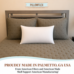 Pillowflex Synthetic Down Pillow Insert - 22x38 Down Alternative Pillow, Ultra Soft Oversized King Bed Sleeping Pillow, Large Rectangle Sham - 1 Decorative Pillow Form